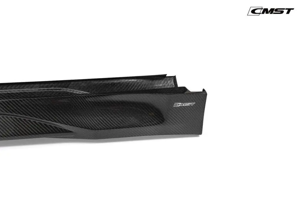 Cmst Genuine Carbon Fiber & Frp Side Skirts V4 For Tesla Model Y Awd Performance/Rwd Long Range 2020-2025 Pre Juniper 4