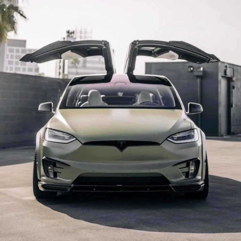 Cmst Genuine Carbon Fiber Full Body Kit For Tesla Model X 2016-2021 1