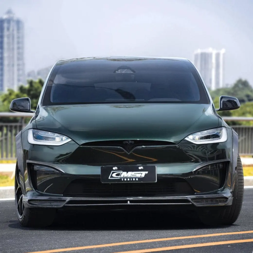 Cmst Genuine Carbon Fiber Full Body Kit For Tesla Model X 2022-2026 1