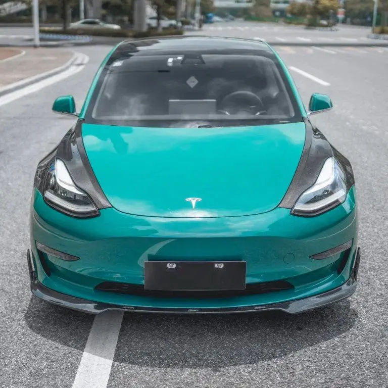 Cmst Genuine Carbon Fiber Full Body Kit Style F For Tesla Model 3 2017-2023 1