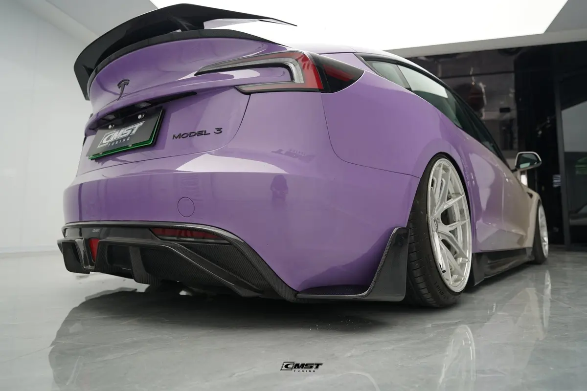 Cmst Genuine Carbon Fiber Full Body Kit V1 For Tesla Model 3 2026 1