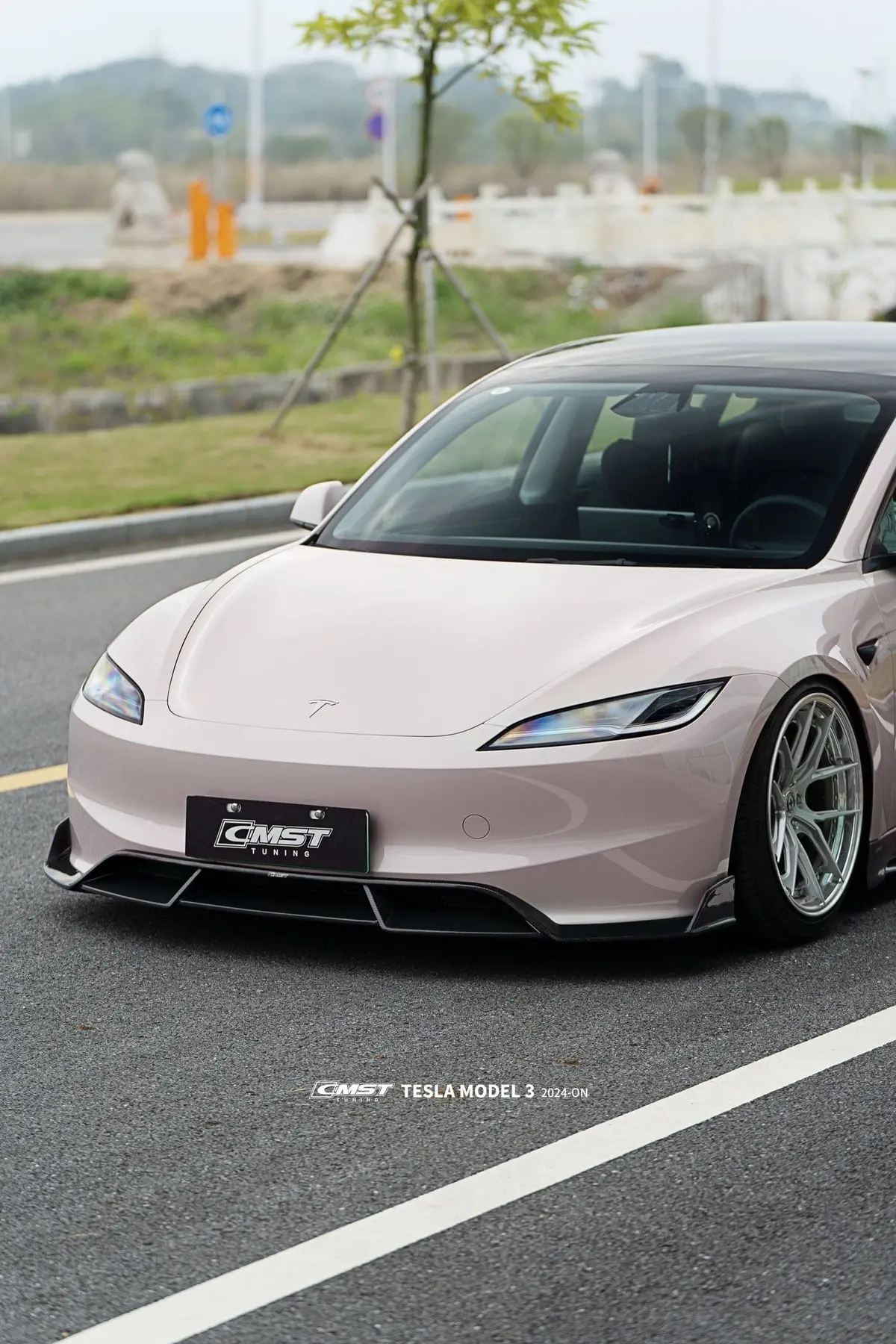 Cmst Genuine Carbon Fiber Full Body Kit V1 For Tesla Model 3 2026 3