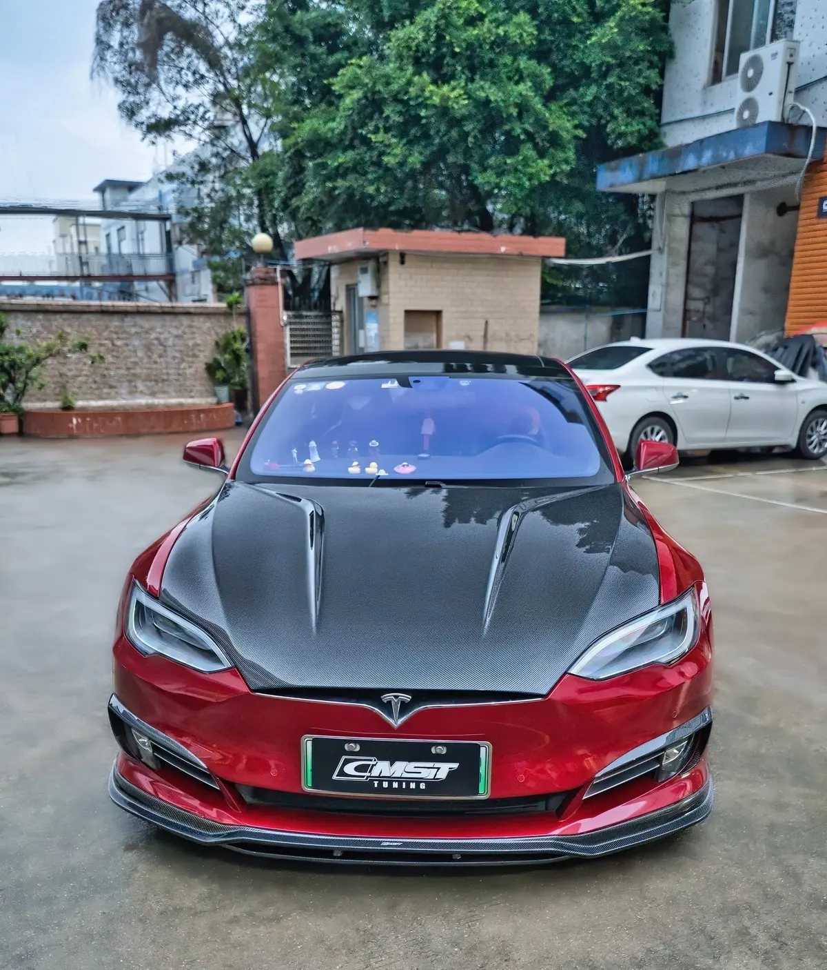 Cmst Genuine Carbon Fiber Hood For Tesla Model S 2016-2019 1