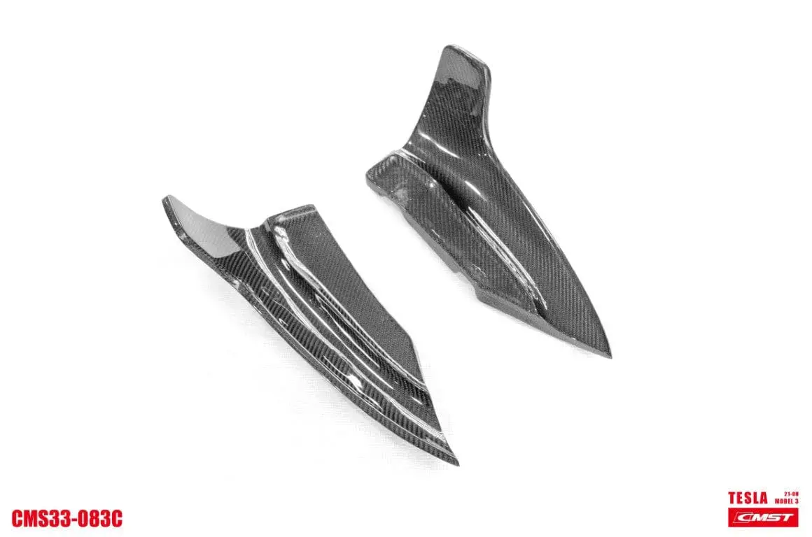 Cmst Genuine Carbon Fiber Rear Diffuser V5 For Tesla Model 3 2017-2023 4