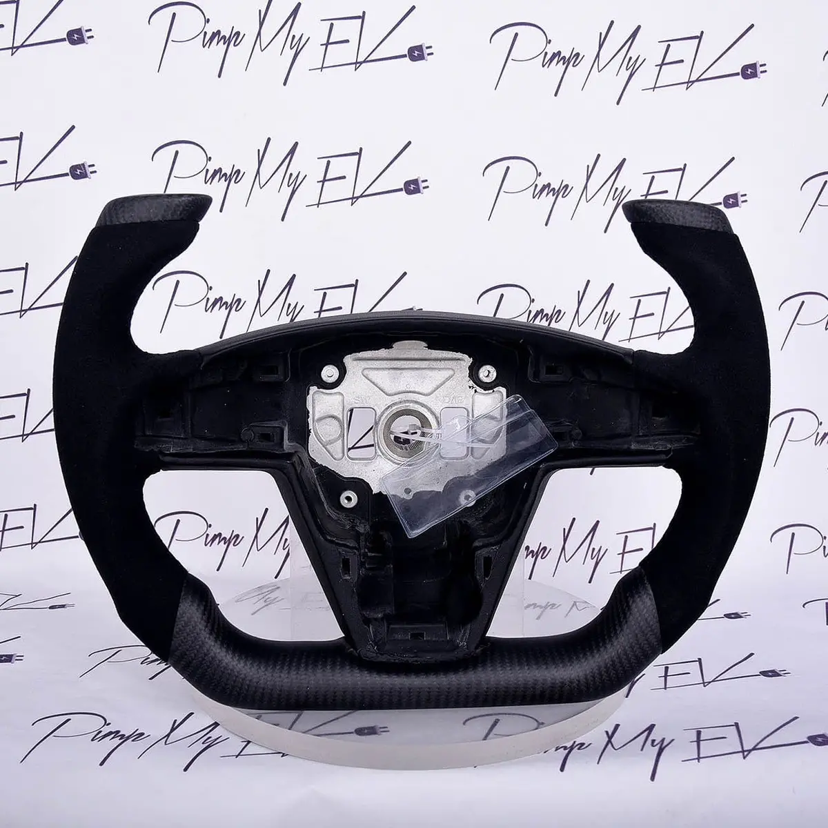 In Stock Cockpit Style Yoke Steering Wheel Replacement For Tesla Model S/X Or Plaid 2021-2026 1