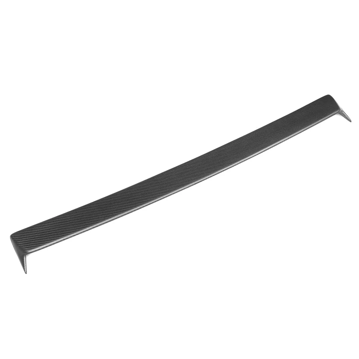 Real Molded Matte Carbon Fiber Roof Spoiler Tesla Model Y 2020-2026 2