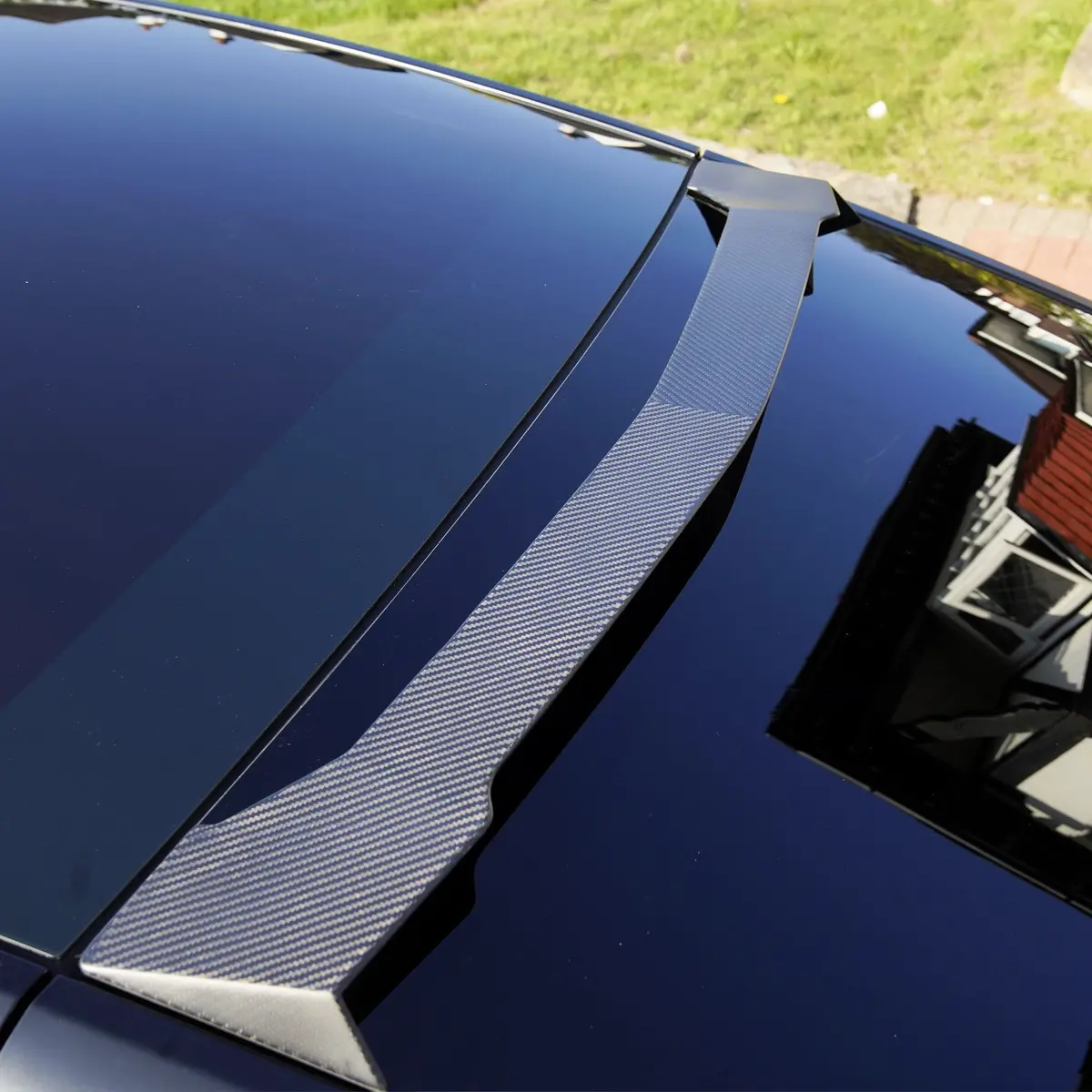 Vertex Genuine Carbon Fiber Matte Roof Spoiler Tesla Model Y 2026 Juniper 1