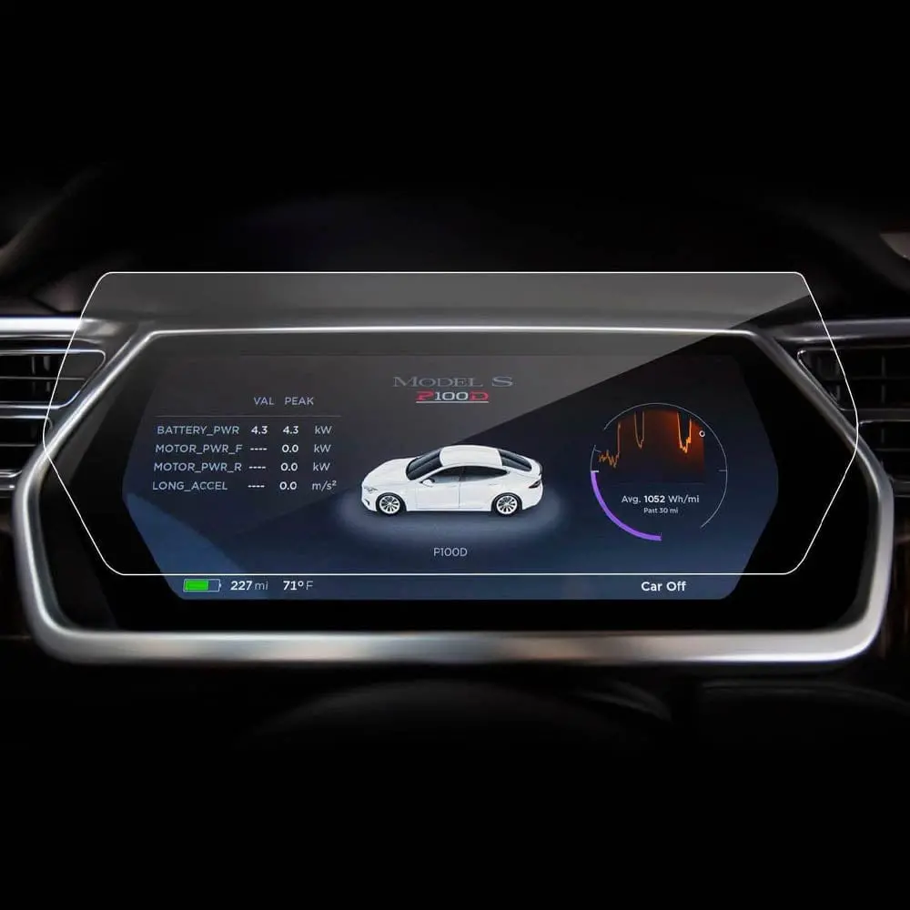 12Inch Hd Tempered Tesla Touch Screen Protector For Tesla Model X 2015-2020 1