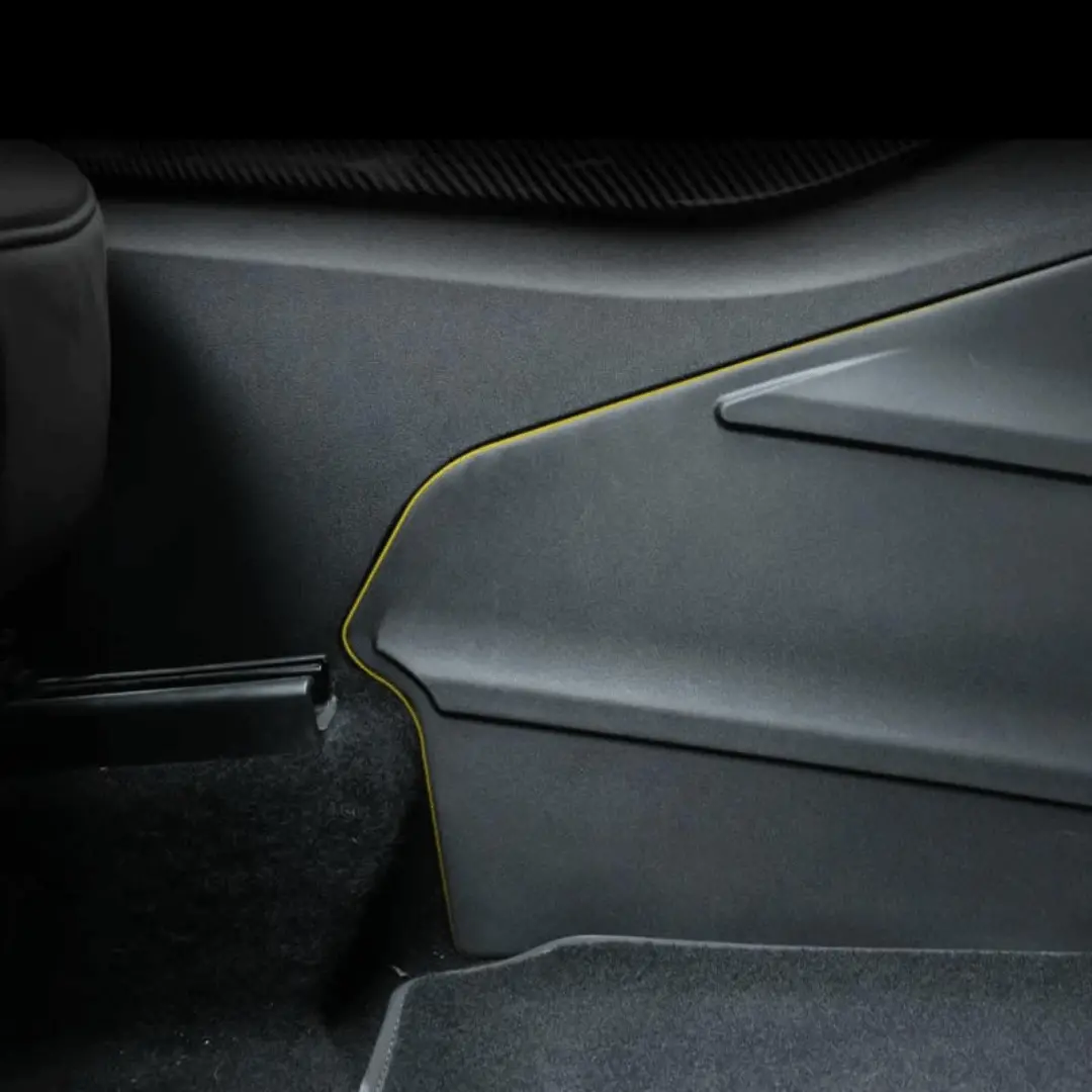 Silicone Center Console Side Protectors With Velcro For Tesla Model Y 2020-2026 1