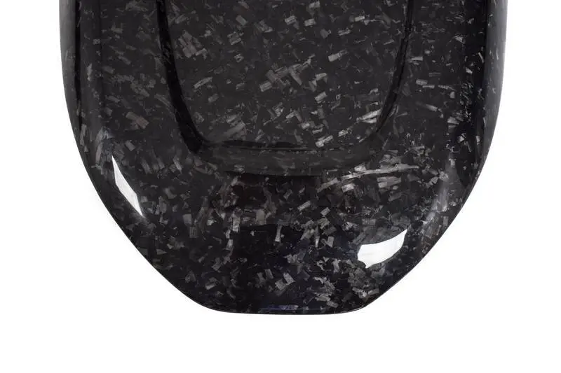 Real Molded Gloss Forged Carbon Fiber Seat Full Back Replacements For Tesla Model Y 2020-2026 1