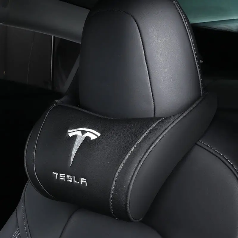 Tesla Headrest Neck Pillow Cushions Pair For Tesla Model S 3 X Y 11