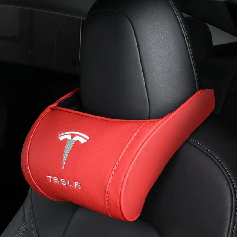 Tesla Headrest Neck Pillow Cushions Pair For Tesla Model S 3 X Y 10