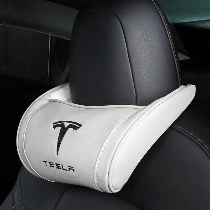 Tesla Headrest Neck Pillow Cushions Pair For Tesla Model S 3 X Y 6