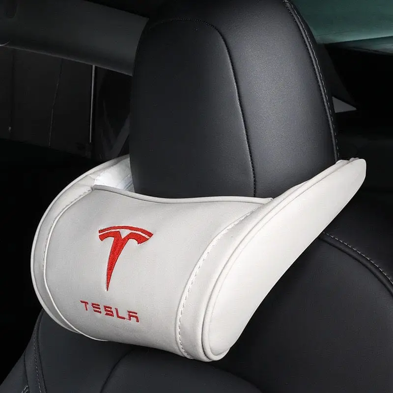 Tesla Headrest Neck Pillow Cushions Pair For Tesla Model S 3 X Y 7