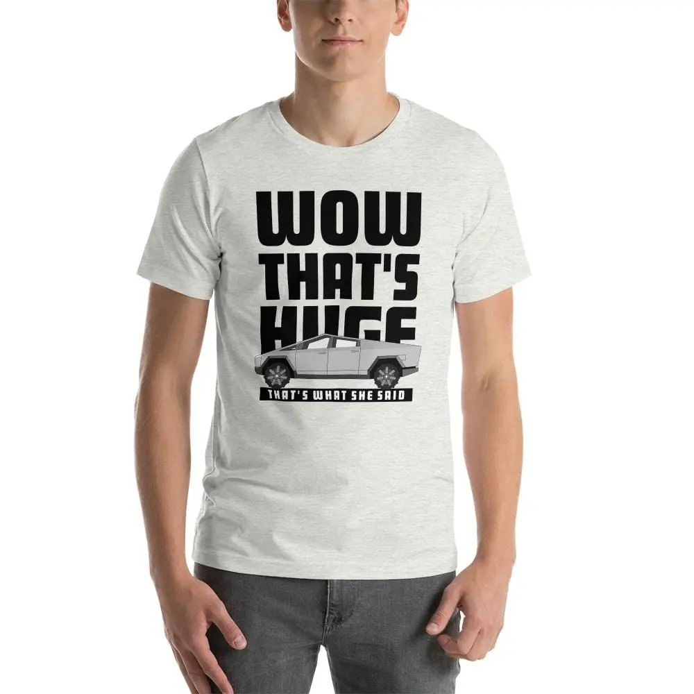 Tesla Cybertruck Graphic T-Shirt – Unisex Short-Sleeve Cotton Tee