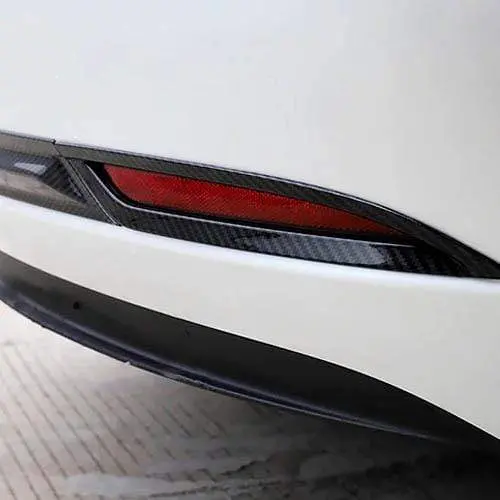 Rear Fog Light Surround Trims For Tesla Model 3 2017-2023 1