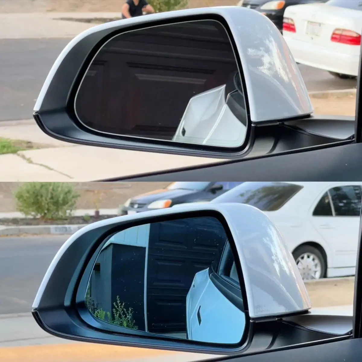 Convex Wide Angle Side Mirror Glass Replacements For Tesla Model 3 2017-2023 1