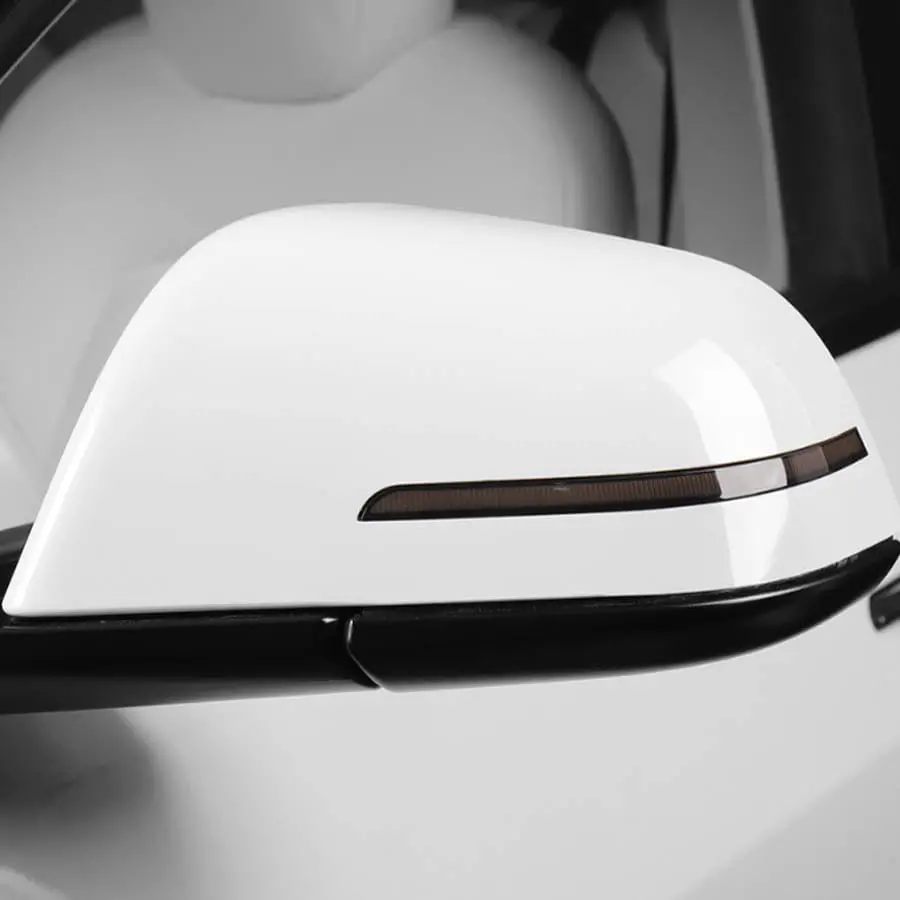 Replacement Side Mirror Covers With Sequential Repeater Turn Signals For Tesla Model Y 2020-2026 1