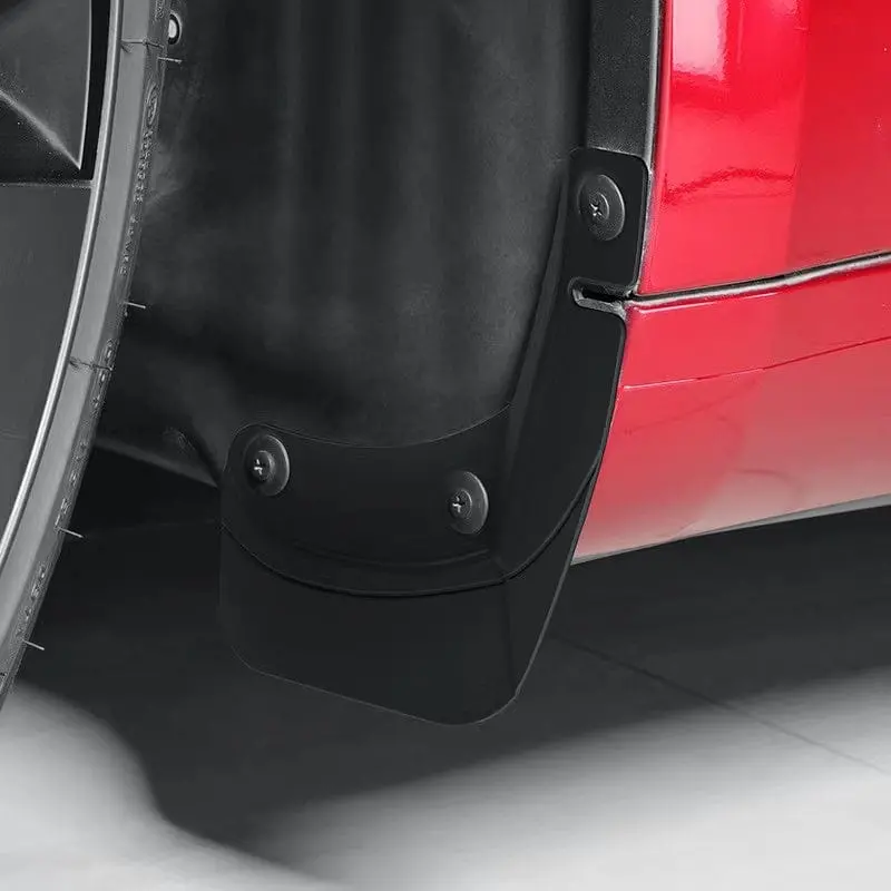 Short Stealth Mud Splash Guards V2 For Tesla Model 3 2023-2026 Highland 1