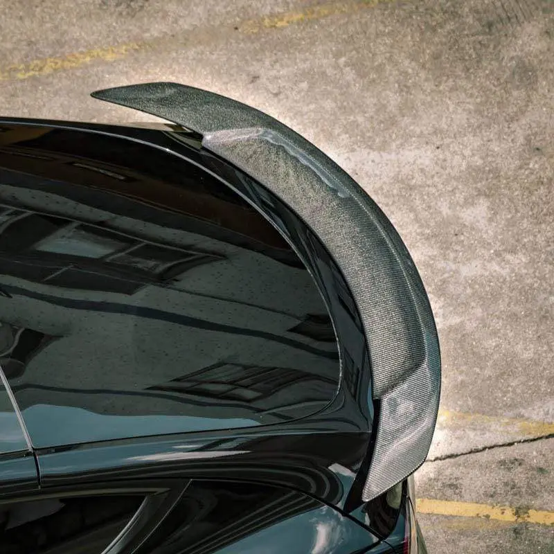 Cmst Genuine Carbon Fiber Rear Spoiler Tesla Model Y V2 2020-2026 1