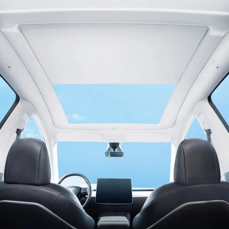 Retrofit Electric Motorized Sunshade For Tesla Model Y 2020-2024 1