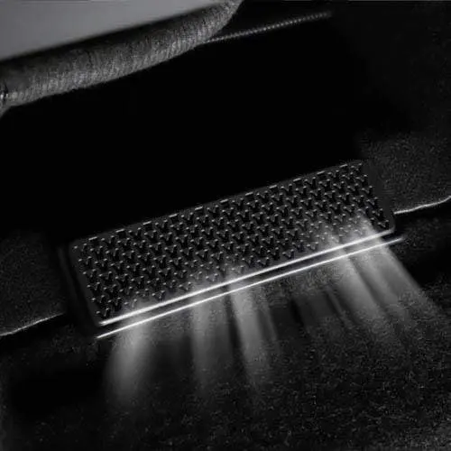 Backseat Floor Air Vent Covers For Tesla Model Y 2020-2026 1