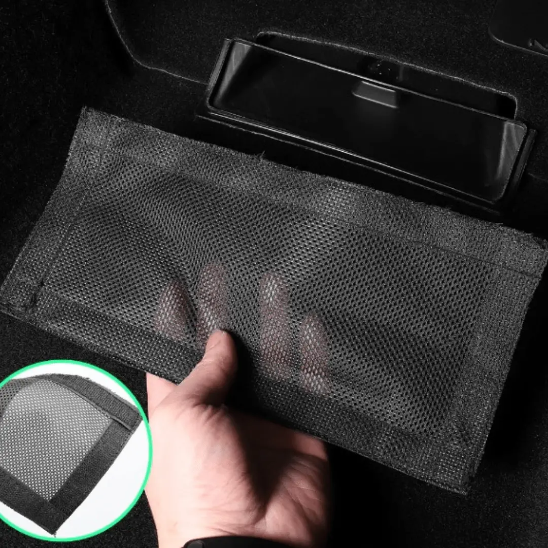 Rear Footwell Ac Vent Protective Velcro Net Filters (2Pcs) For Tesla Model 3 2017-2023 1