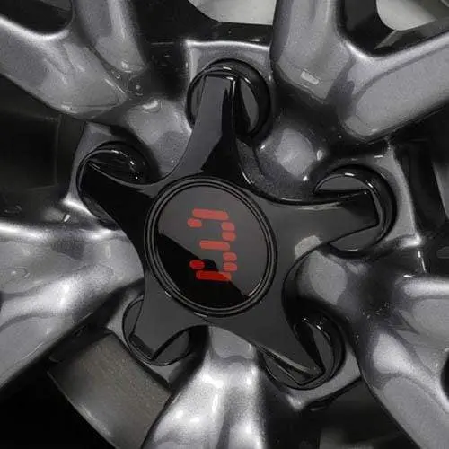 4Pcs Planetary Type Center Wheel Caps With 57Mm Crown For Tesla Model 3 2017-2023 2