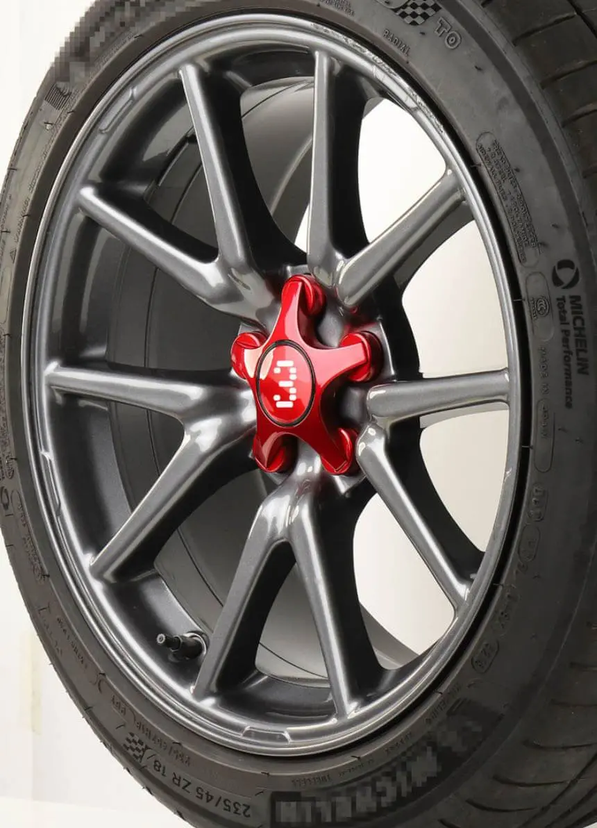 4Pcs Planetary Type Center Wheel Caps With 57Mm Crown For Tesla Model 3 2017-2023 3
