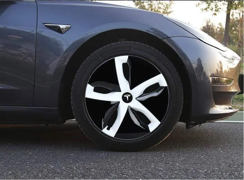 4Pcs 18Inch Wheel Covers For Tesla Model 3 2017-2023 1