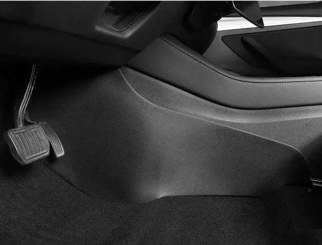 Center Console Side Kick Pad Covers For Tesla Model 3 2017-2023 1