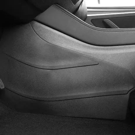 Center Console Side Kick Pad Covers For Tesla Model Y 2020-2024 1