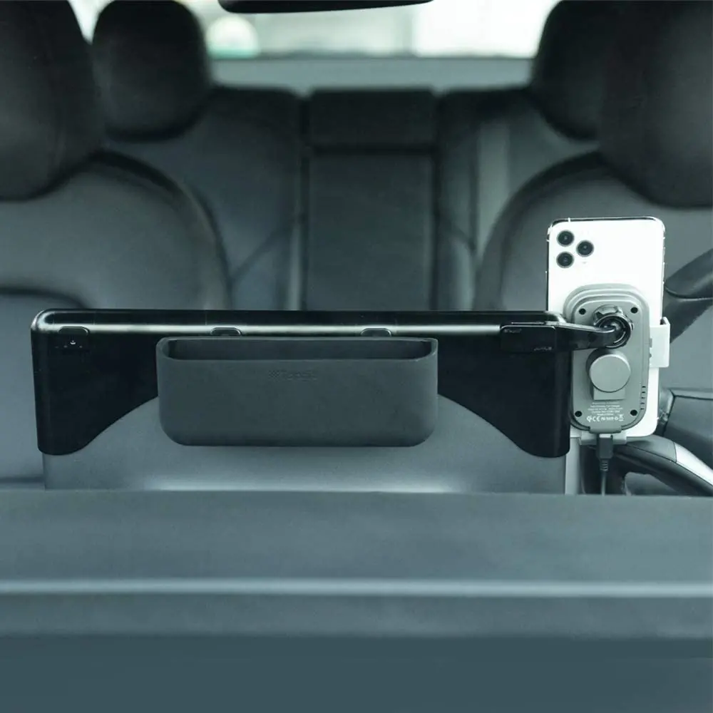Screen Mobile Charger Mount With Sunglasses Holder For Tesla Model 3 2017-2023 1