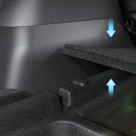 Trunk Carpet Protective Trims Half Coverage For Tesla Model Y 2021-2026 1