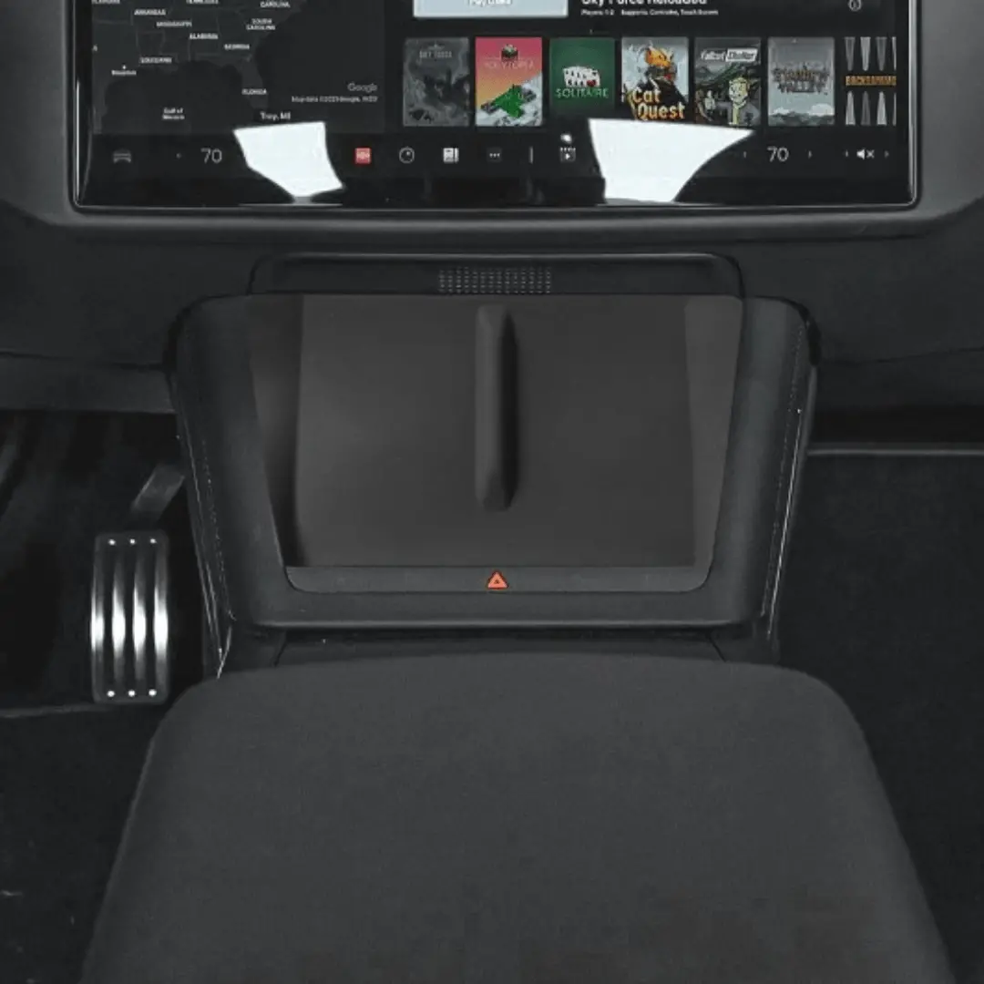 Wireless Charging Non-Slip Silicon Mat For Tesla Model S 2022-2026 1