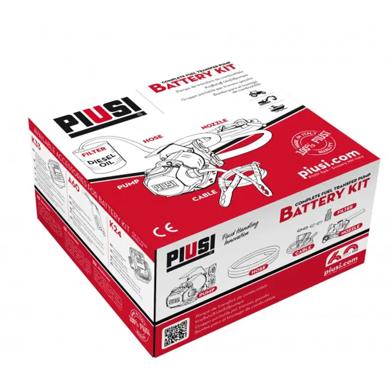 Piusi Battery Kit 3000/12V Diesel Pump 50Lpm 1