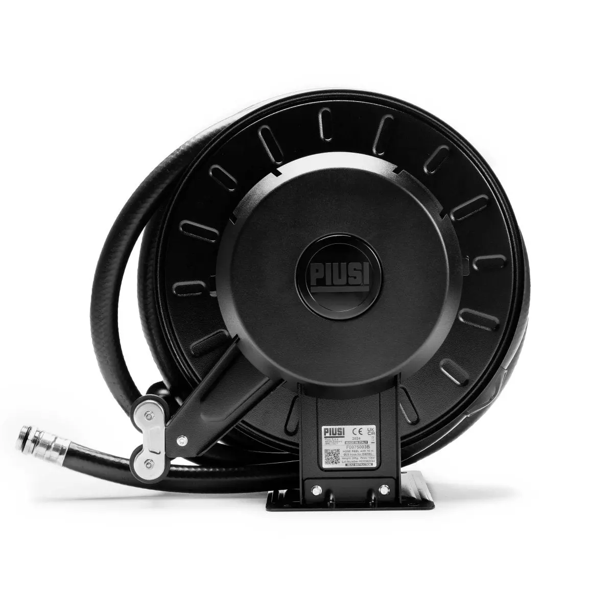 Piusi Hose Reel Spring Rewind C/W 25Mm Id X 10M 1