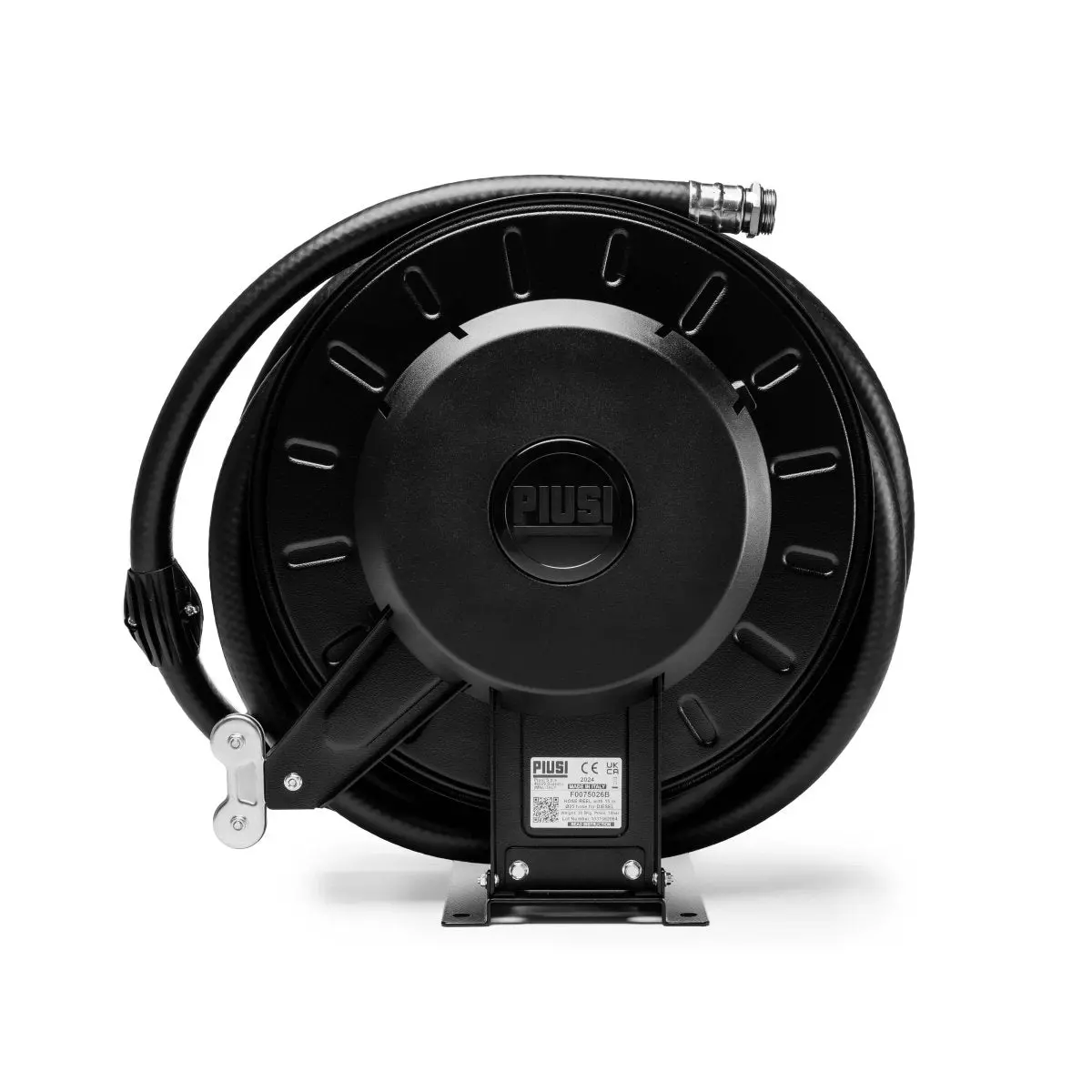 Piusi Hose Reel Spring Rewind C/W 25Mm Id X 15M 2