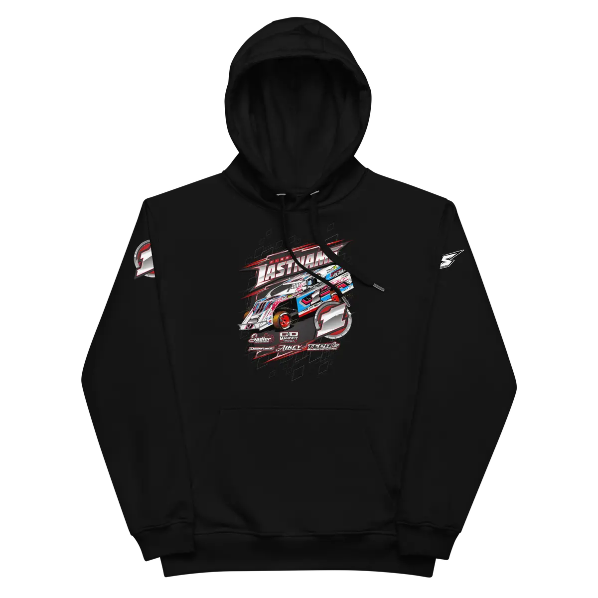 Custom Designed Men’S Premium Heavyweight Hoodie For Rc Racers Of Traxxas Slash Modified 1