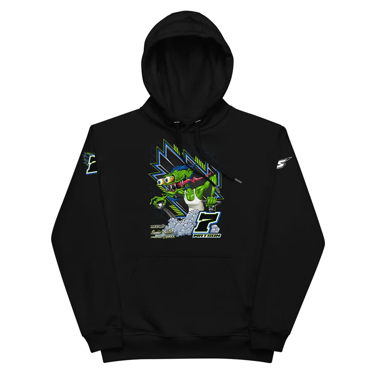 'Need For Speed' Custom Designed Men’S Premium Heavyweight Hoodie For Rc Dirt Oval Carpet Racing 1