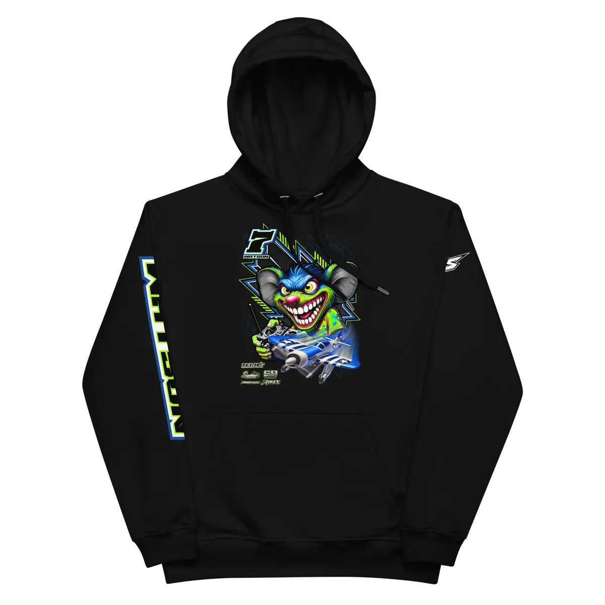 Custom Designed Men’S Premium Heavyweight Hoodie For Flyers & Enthusiasts Of Rc Planes 1