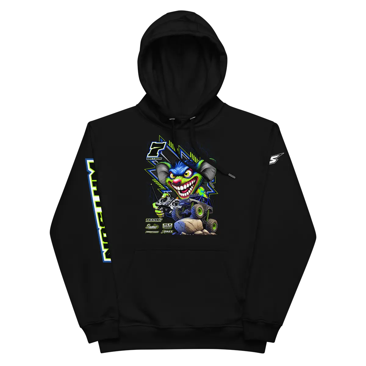 Custom Designed Men’S Premium Heavyweight Hoodie For Rc Rock Crawling Enthusiasts! 1