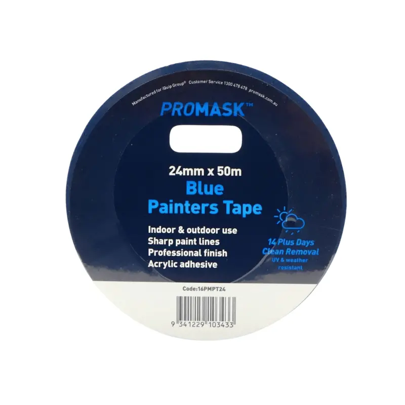Promask Blue Painters Tape - 24Mm X 50M 1