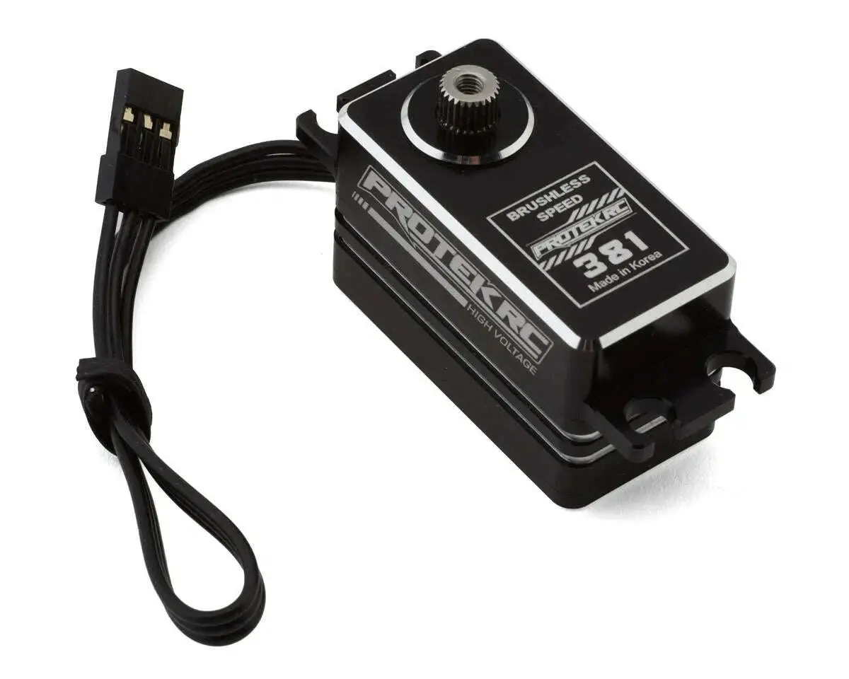 Protek Rc 381 Ultra Low Profile High Speed Brushless Servo (High Volt / Metal Case) 1