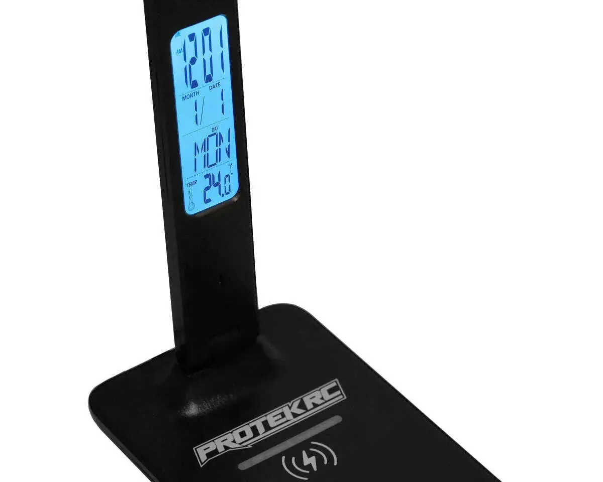 Protek Rc Multifunction Led Pit Light (W/Wireless Charge, Clock, Date & Temp) 1