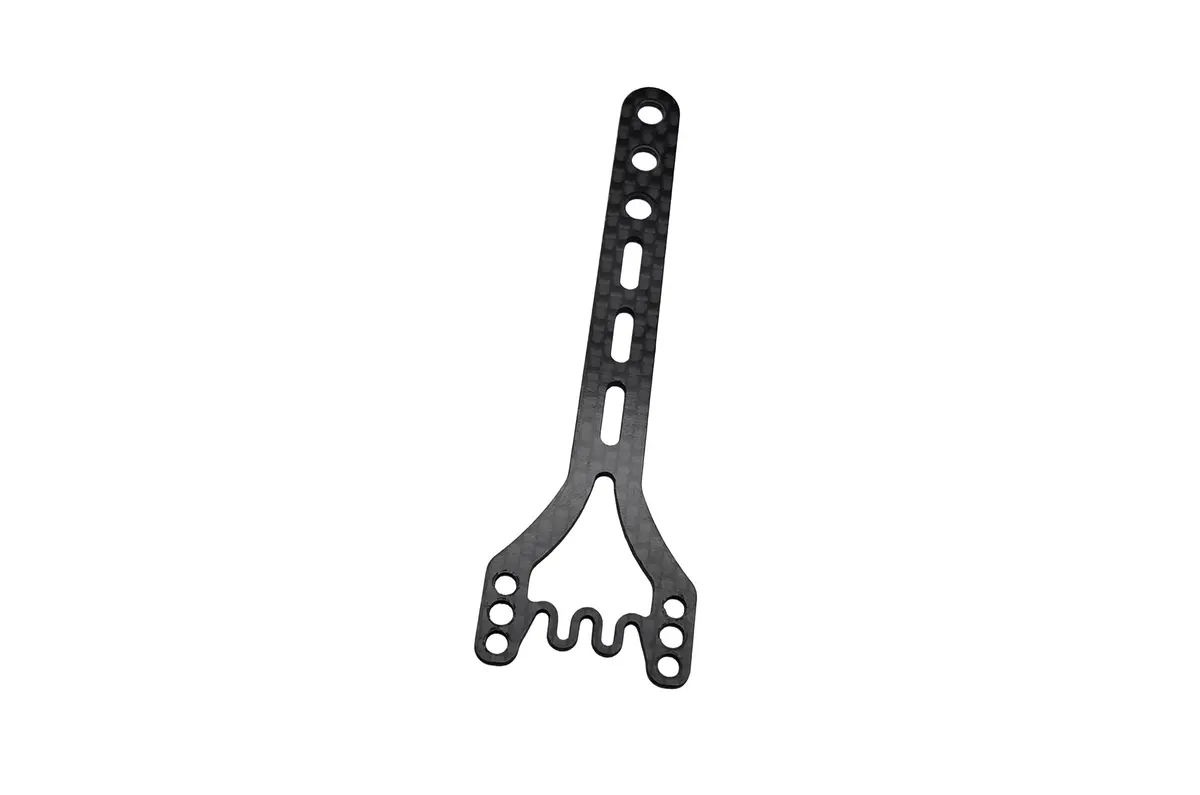 Mad Wurks X4 26 1.6Mm Carbon Fiber Rear Top Deck W/Wave (3 Holes) (1) 1