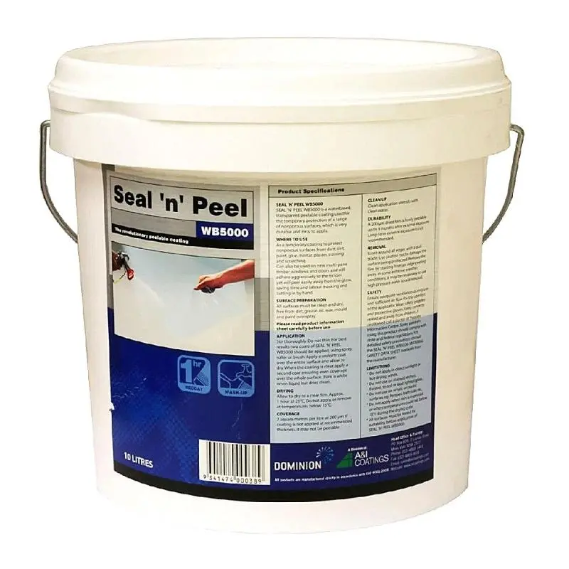 Seal 'N' Peel Wb5000 Strippable Coating 1