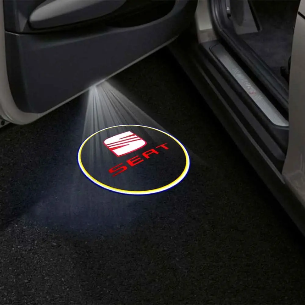Seat Toledo Mk2 1M Premium Door Puddle Lights Multiple Designs 1999–2004 1