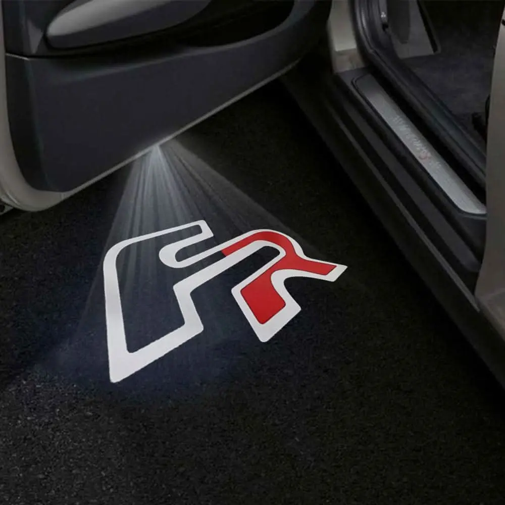 Seat Alhambra Mk2 2Nd Gen 7N Premium Door Puddle Lights Multiple Designs 2012-2020 4