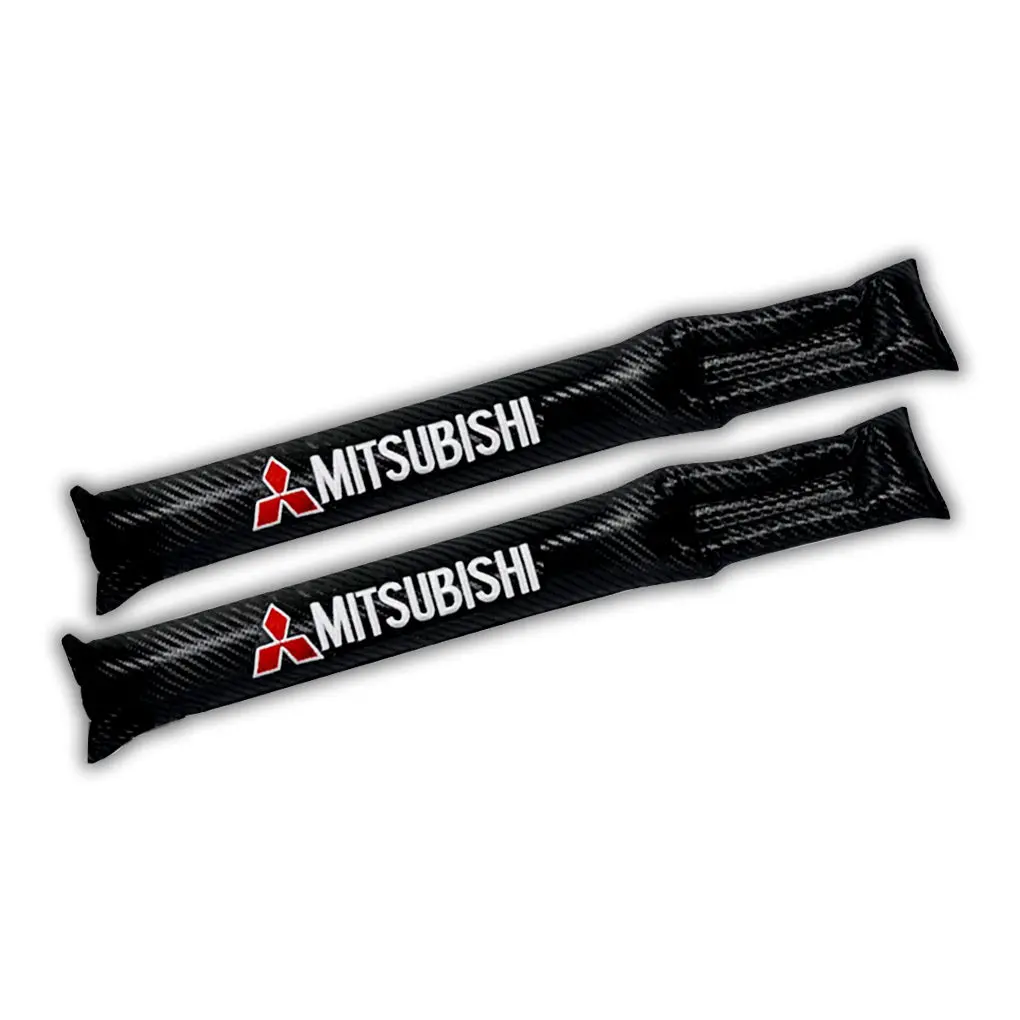 Leather Seat Gap Filler Soft Pads Cover For Mitsubishi Model 1
